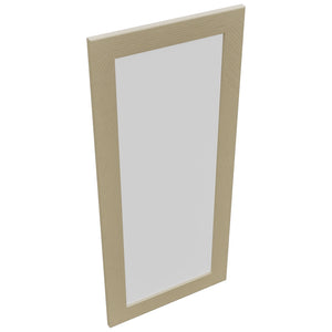 Fabuwood Galaxy Desert Oak DS GDW1839 Wall Glass Door, Top View