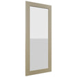Fabuwood Galaxy Desert Oak DS GDW1842 Wall Glass Door, Front View