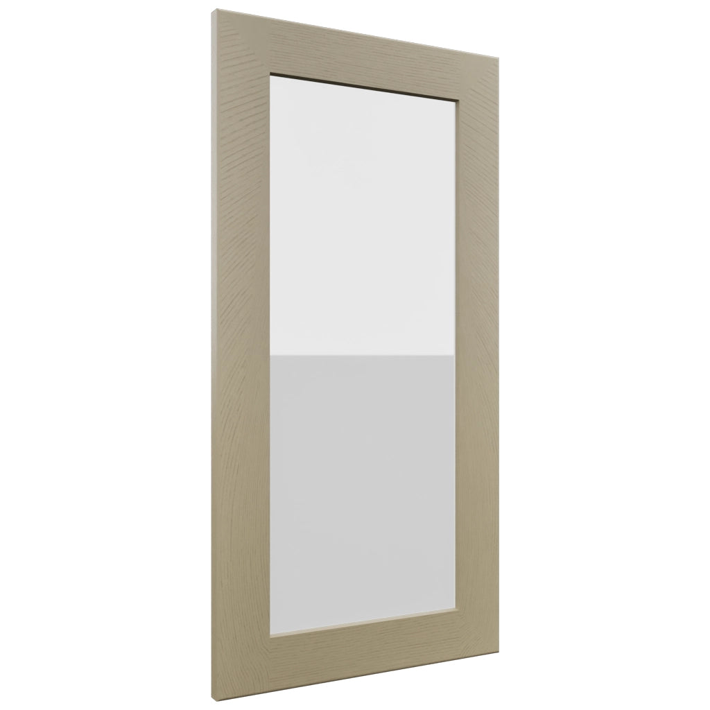 Fabuwood Galaxy Desert Oak DS GDWDC2430 Wall Glass Door, Front View
