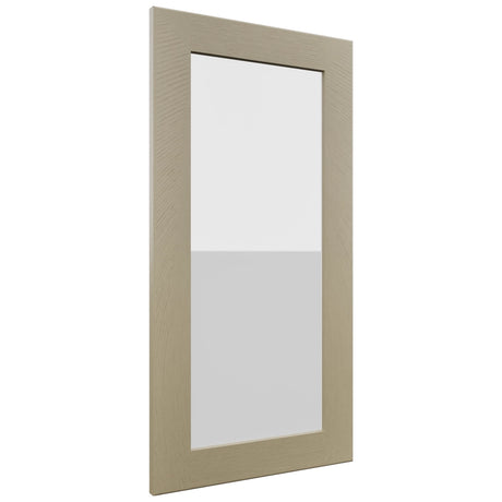 Fabuwood Galaxy Desert Oak DS GDWDC2430 Wall Glass Door, Front View