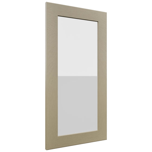 Fabuwood Galaxy Desert Oak DS GDWDC2430 Wall Glass Door, Front View