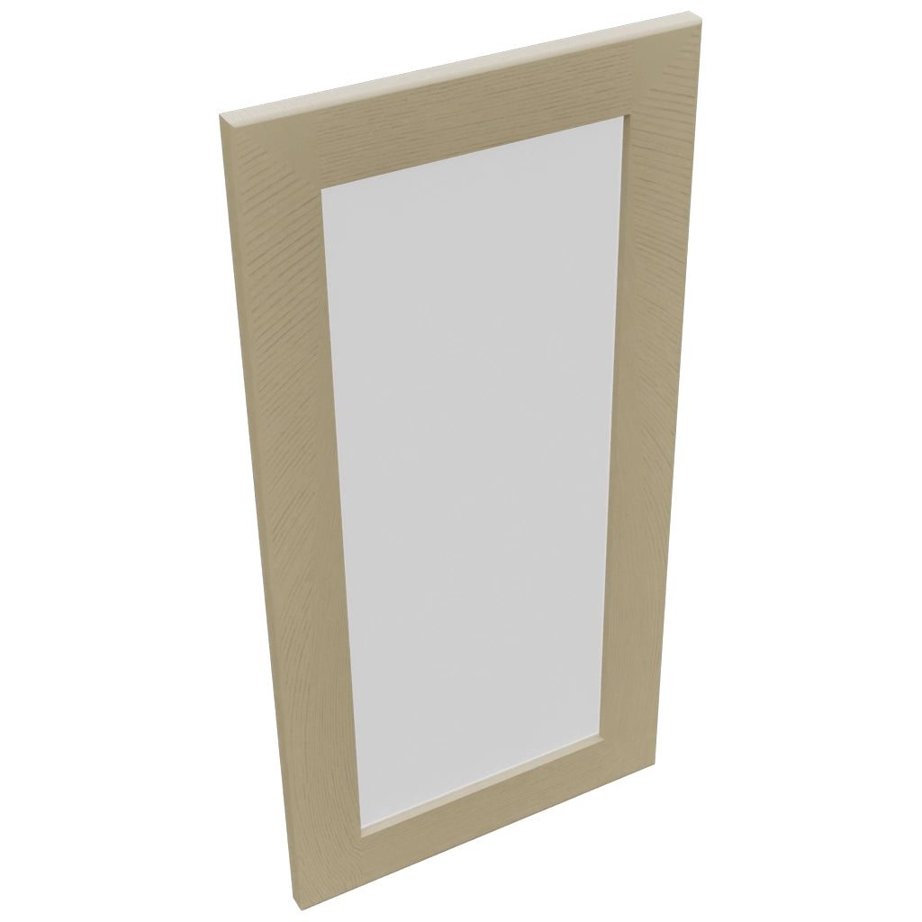 Fabuwood Galaxy Desert Oak DS GDWDC2430 Wall Glass Door, Top View