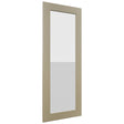 Fabuwood Galaxy Desert Oak DS GDWDC2439 Wall Glass Door, Front View