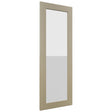 Fabuwood Galaxy Desert Oak DS GDWDC2442 Wall Glass Door, Front View