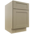 Fabuwood Galaxy Desert Oak FD18 Vanity Desk, Front View