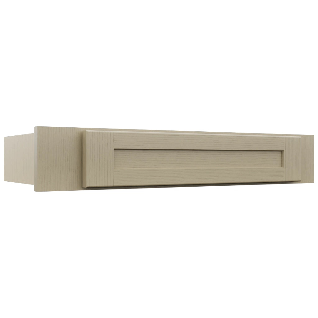 Fabuwood Galaxy Desert Oak KD30 Vanity Desk, Front View