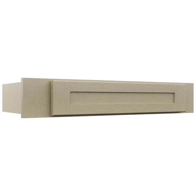 Fabuwood Galaxy Desert Oak KD30 Vanity Desk, Front View