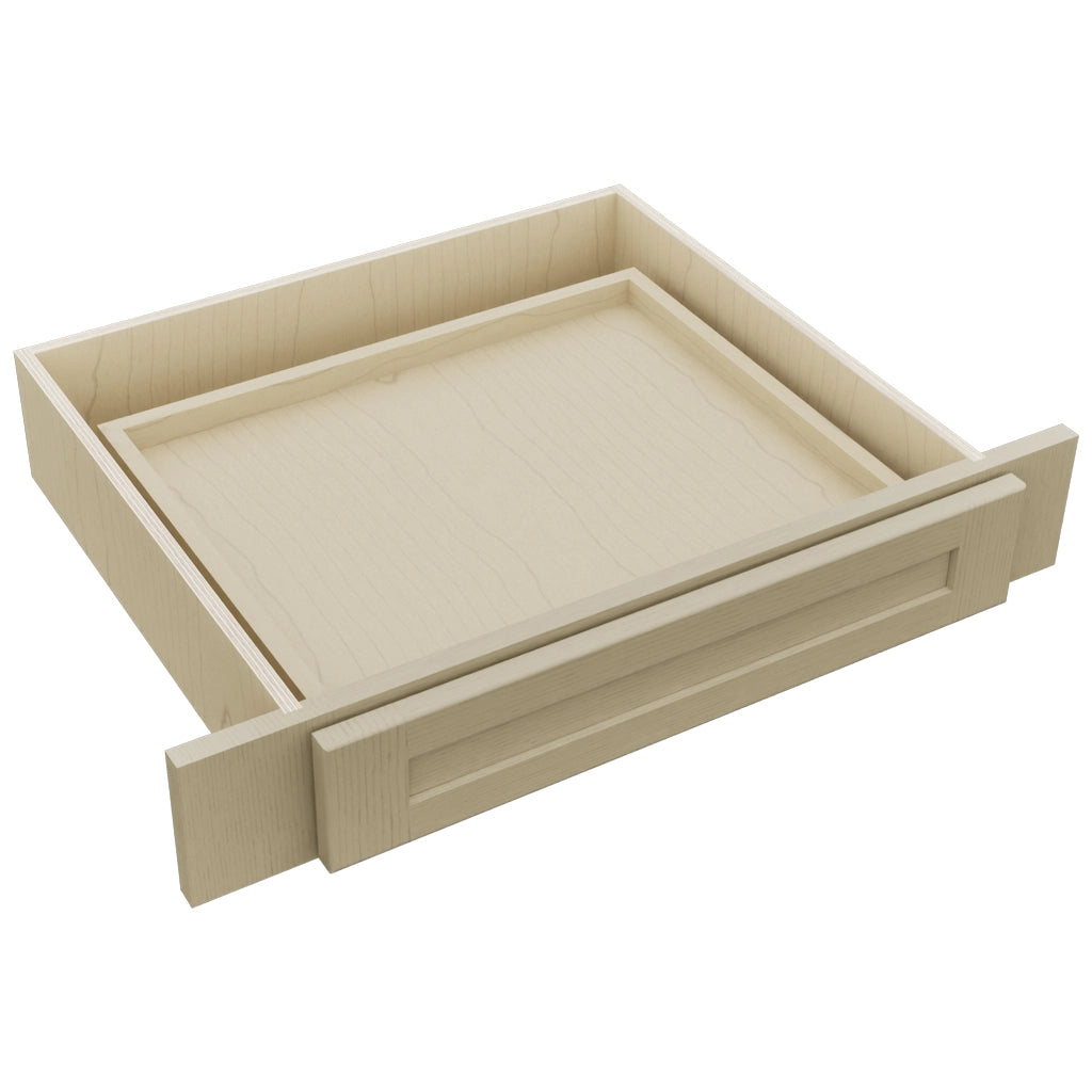 Fabuwood Galaxy Desert Oak KD30 Vanity Desk, Top View