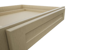Fabuwood Galaxy Desert Oak KD30 Vanity Desk, Detail View