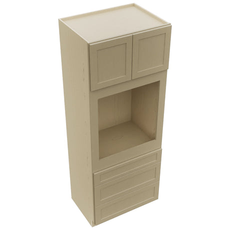 Fabuwood Galaxy Desert Oak OC3390S Tall Oven Cabinet Single, Top View