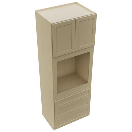 Fabuwood Galaxy Desert Oak OC3396S Tall Oven Cabinet Single, Top View