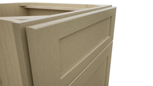 Fabuwood Galaxy Desert Oak SB21 Base Sink Cabinet, Detail View