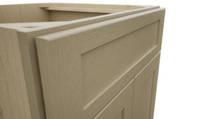 Fabuwood Galaxy Desert Oak SB24 Base Sink Cabinet, Detail View