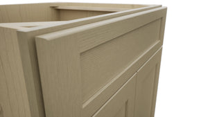 Fabuwood Galaxy Desert Oak SB27 Base Sink Cabinet, Detail View