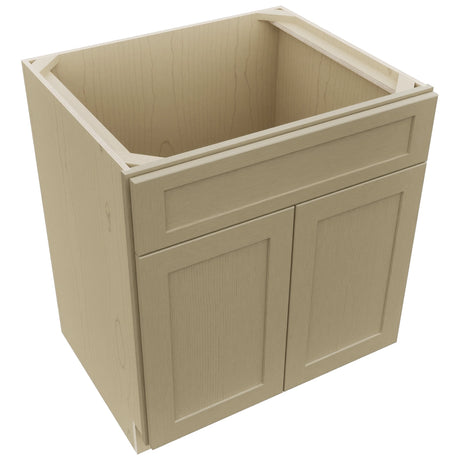 Fabuwood Galaxy Desert Oak SB30 Base Sink Cabinet, Top View