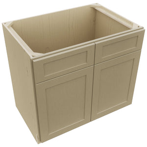 Fabuwood Galaxy Desert Oak SB36 Base Sink Cabinet, Top View