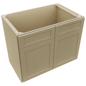 Fabuwood Galaxy Desert Oak SB39 Base Sink Cabinet, Top View