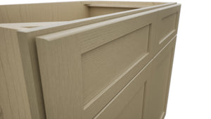 Fabuwood Galaxy Desert Oak SB39 Base Sink Cabinet, Detail View