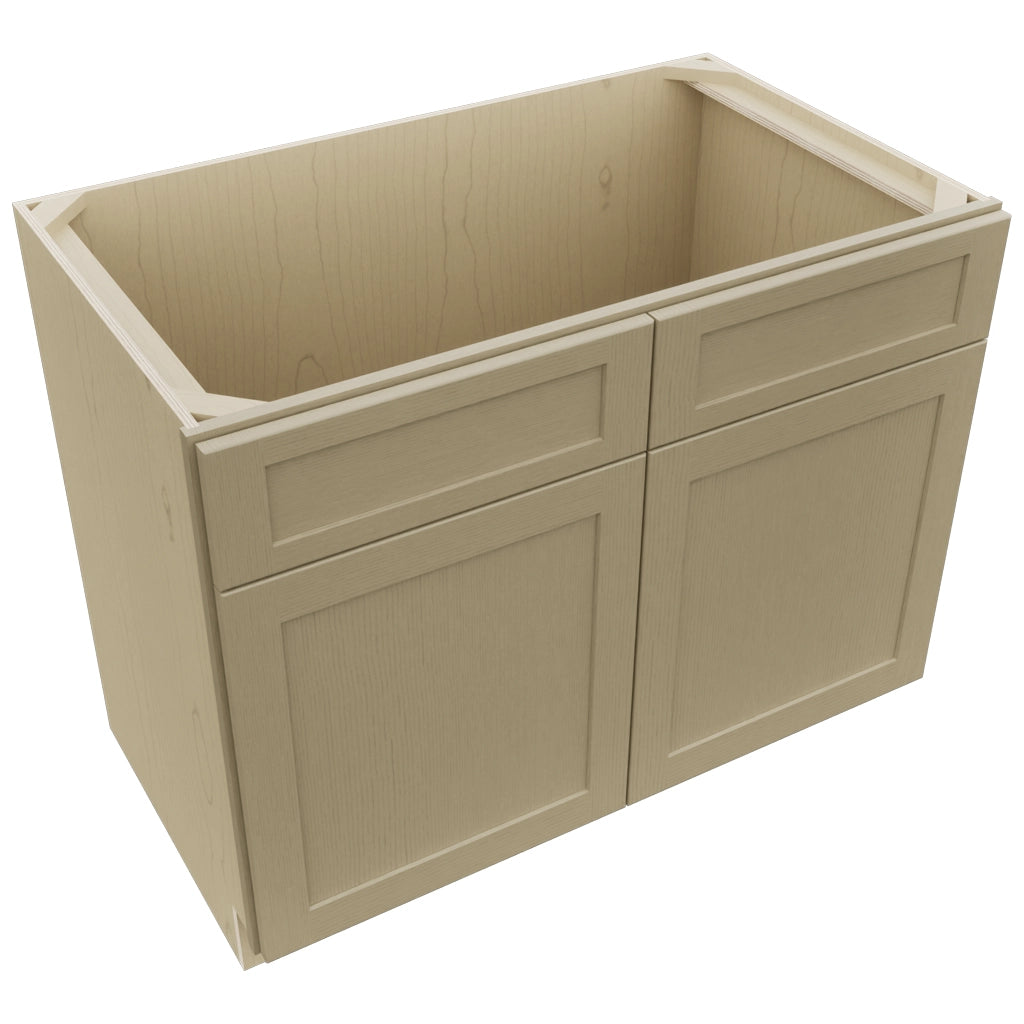 Fabuwood Galaxy Desert Oak SB42 Base Sink Cabinet, Top View