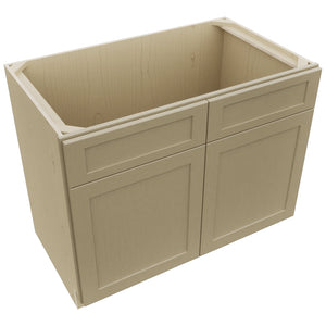 Fabuwood Galaxy Desert Oak SB42 Base Sink Cabinet, Top View