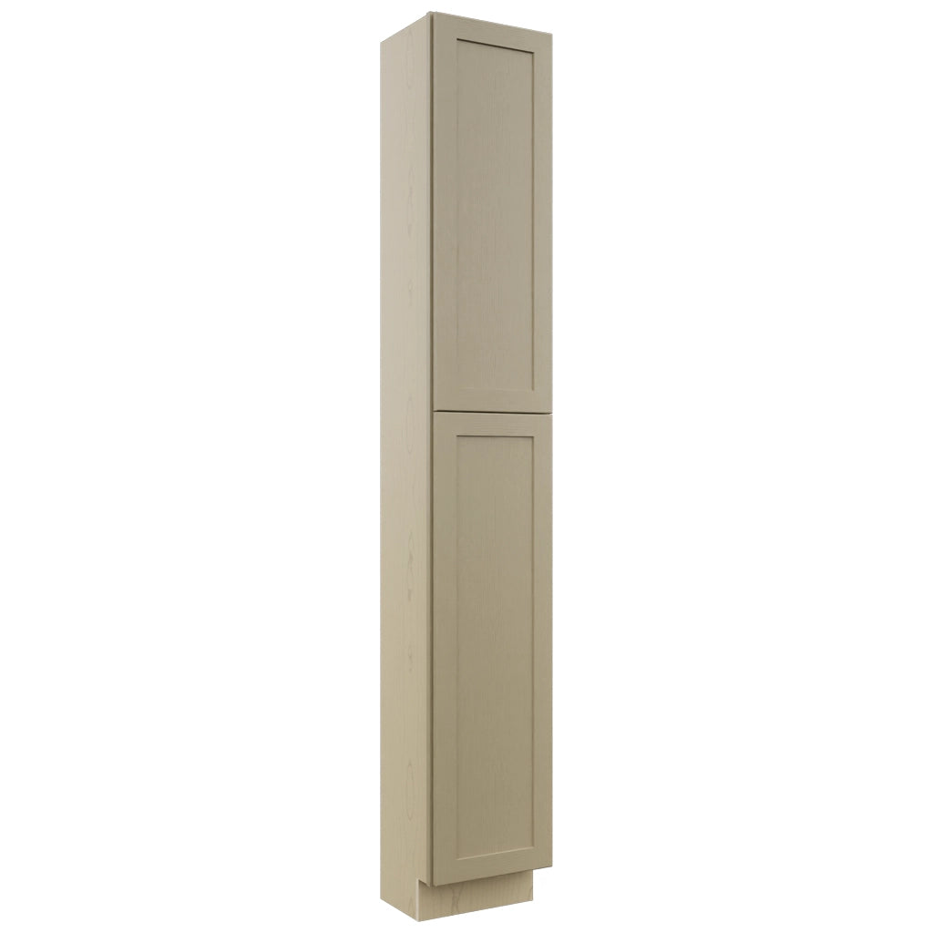 Fabuwood Galaxy Desert Oak TP151296 Tall Pantry Cabinet, Front View