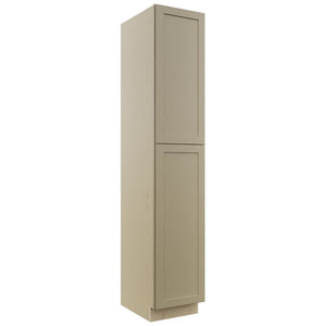 Fabuwood Galaxy Desert Oak TP182496 Tall Pantry Cabinet, Front View