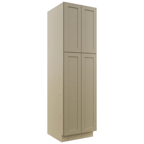 Fabuwood Galaxy Desert Oak TP242484 Tall Pantry Cabinet, Front View
