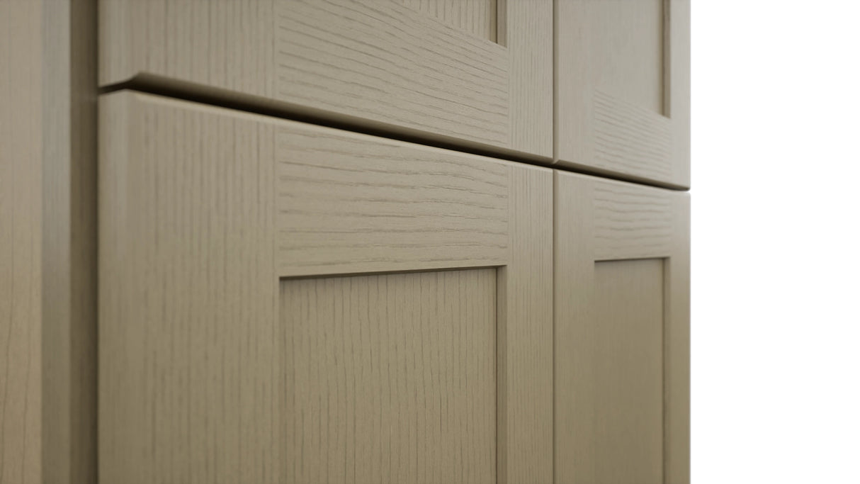 Fabuwood Galaxy Desert Oak TP242493 Tall Pantry Cabinet, Detail View