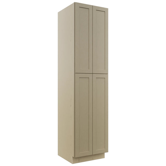 Fabuwood Galaxy Desert Oak TP242496 Tall Pantry Cabinet, Front View