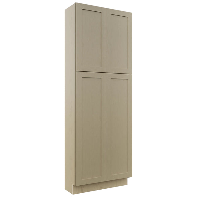 Fabuwood Galaxy Desert Oak TP301284 Tall Pantry Cabinet, Front View