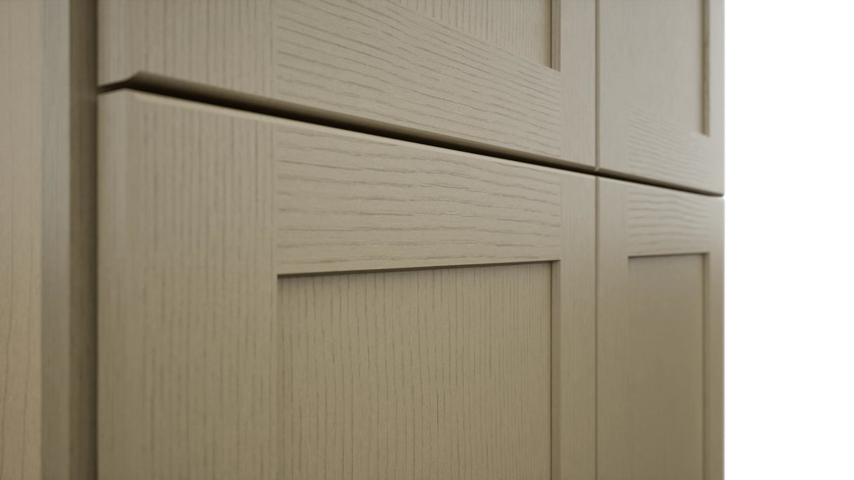 Fabuwood Galaxy Desert Oak TP301284 Tall Pantry Cabinet, Detail View