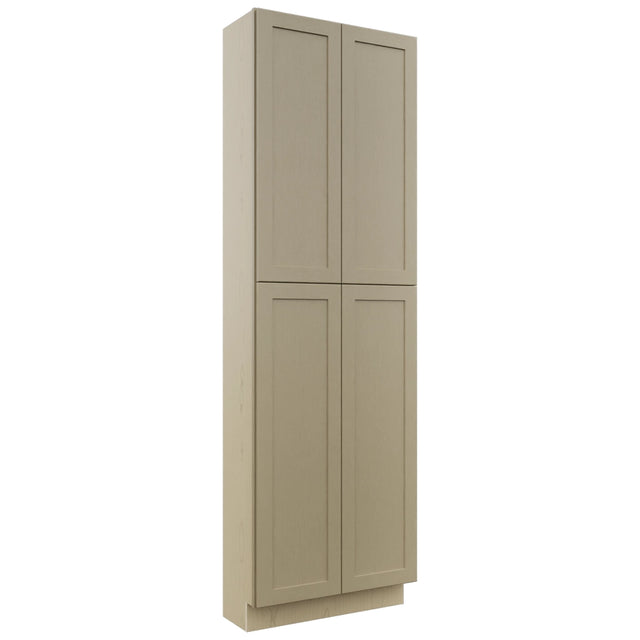 Fabuwood Galaxy Desert Oak TP301296 Tall Pantry Cabinet, Front View