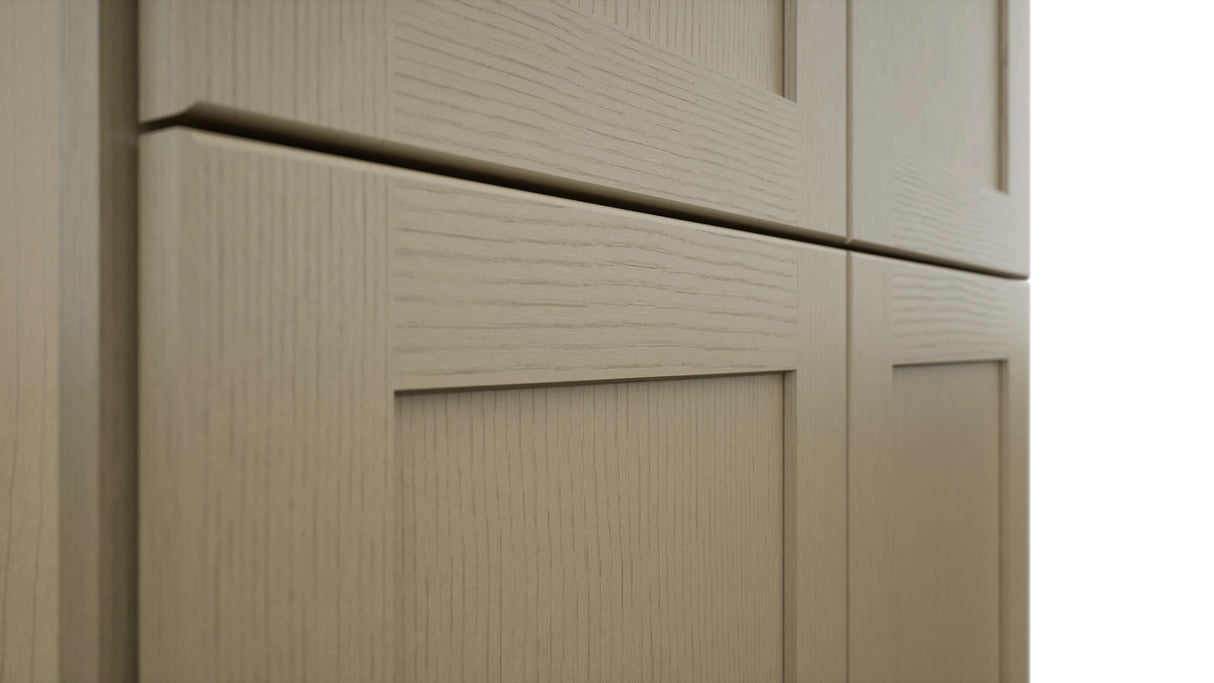 Fabuwood Galaxy Desert Oak TP302484 Tall Pantry Cabinet, Detail View