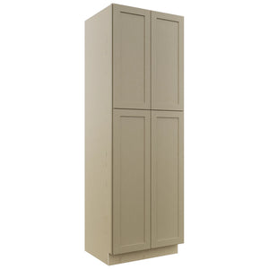 Fabuwood Galaxy Desert Oak TP302490 Tall Pantry Cabinet, Front View