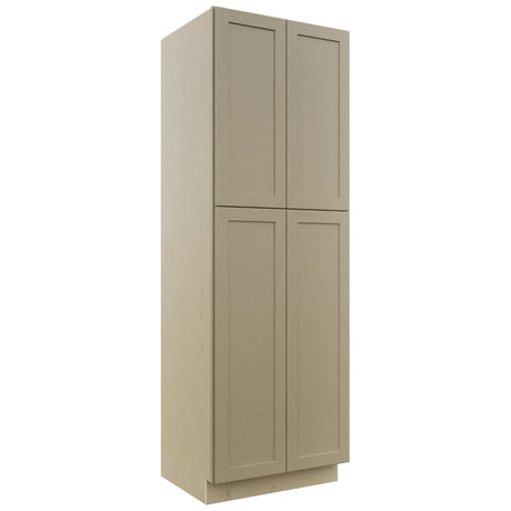 Fabuwood Galaxy Desert Oak TP302490 Tall Pantry Cabinet, Front View