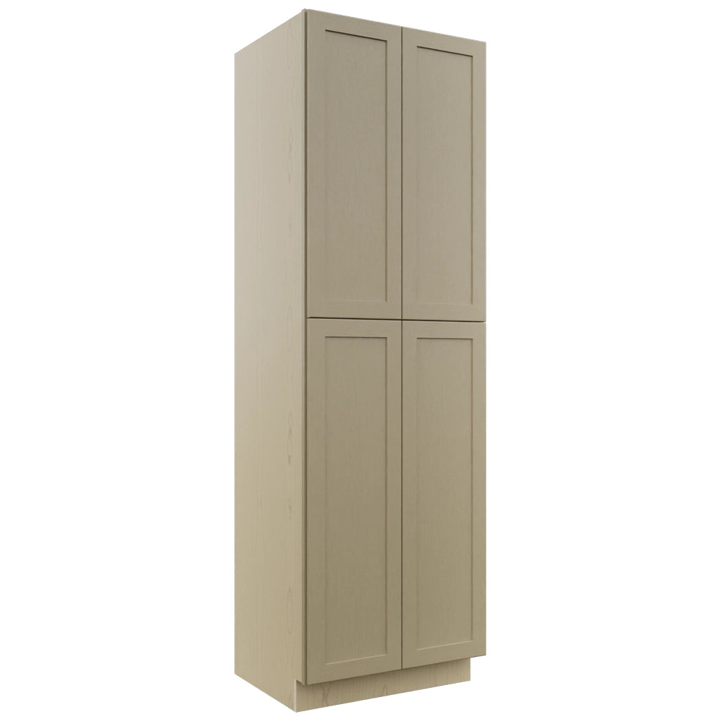 Fabuwood Galaxy Desert Oak TP302496 Tall Pantry Cabinet, Front View