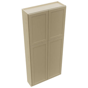 Fabuwood Galaxy Desert Oak TP361284 Tall Pantry Cabinet, Top View
