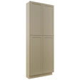 Fabuwood Galaxy Desert Oak TP361296 Tall Pantry Cabinet, Front View