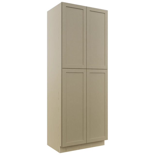 Fabuwood Galaxy Desert Oak TP362496 Tall Pantry Cabinet, Front View