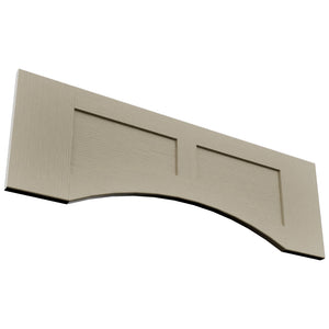 Fabuwood Galaxy Desert Oak VARP36 Wall Valance, Top View