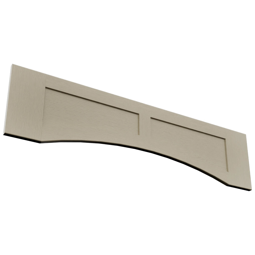 Fabuwood Galaxy Desert Oak VARP48 Wall Valance, Top View