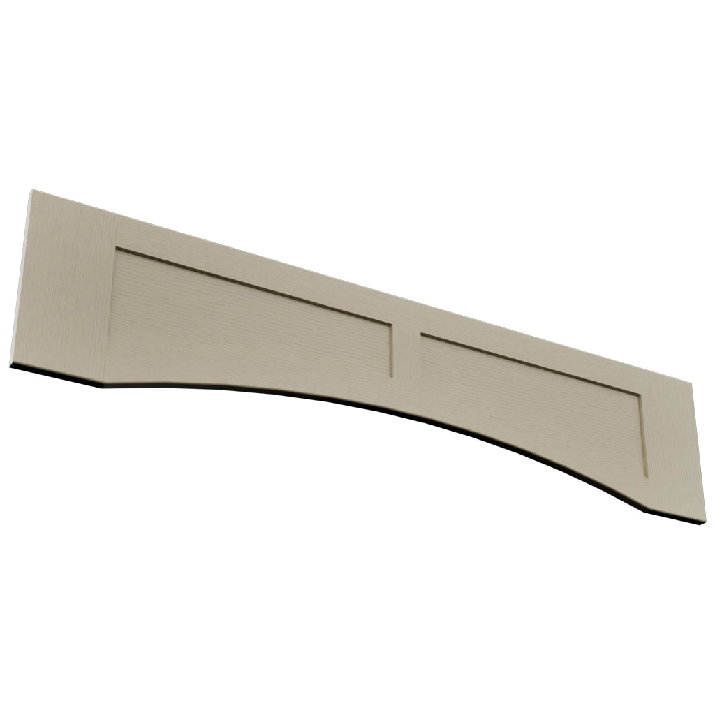 Fabuwood Galaxy Desert Oak VARP54 Wall Valance, Top View