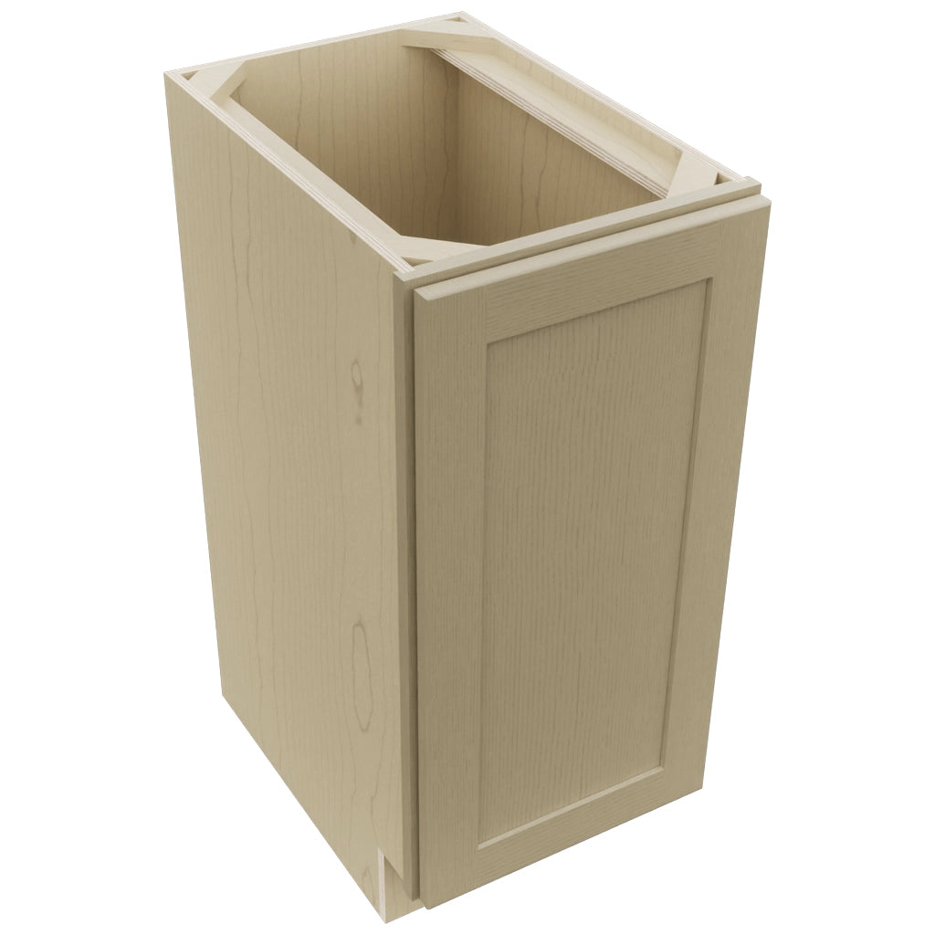 Fabuwood Galaxy Desert Oak VB15FD Vanity Base Full Height Cabinet, Top View