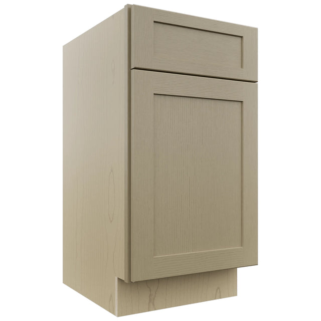 Fabuwood Galaxy Desert Oak VB18-34 Vanity Base Standard Cabinet, Front View