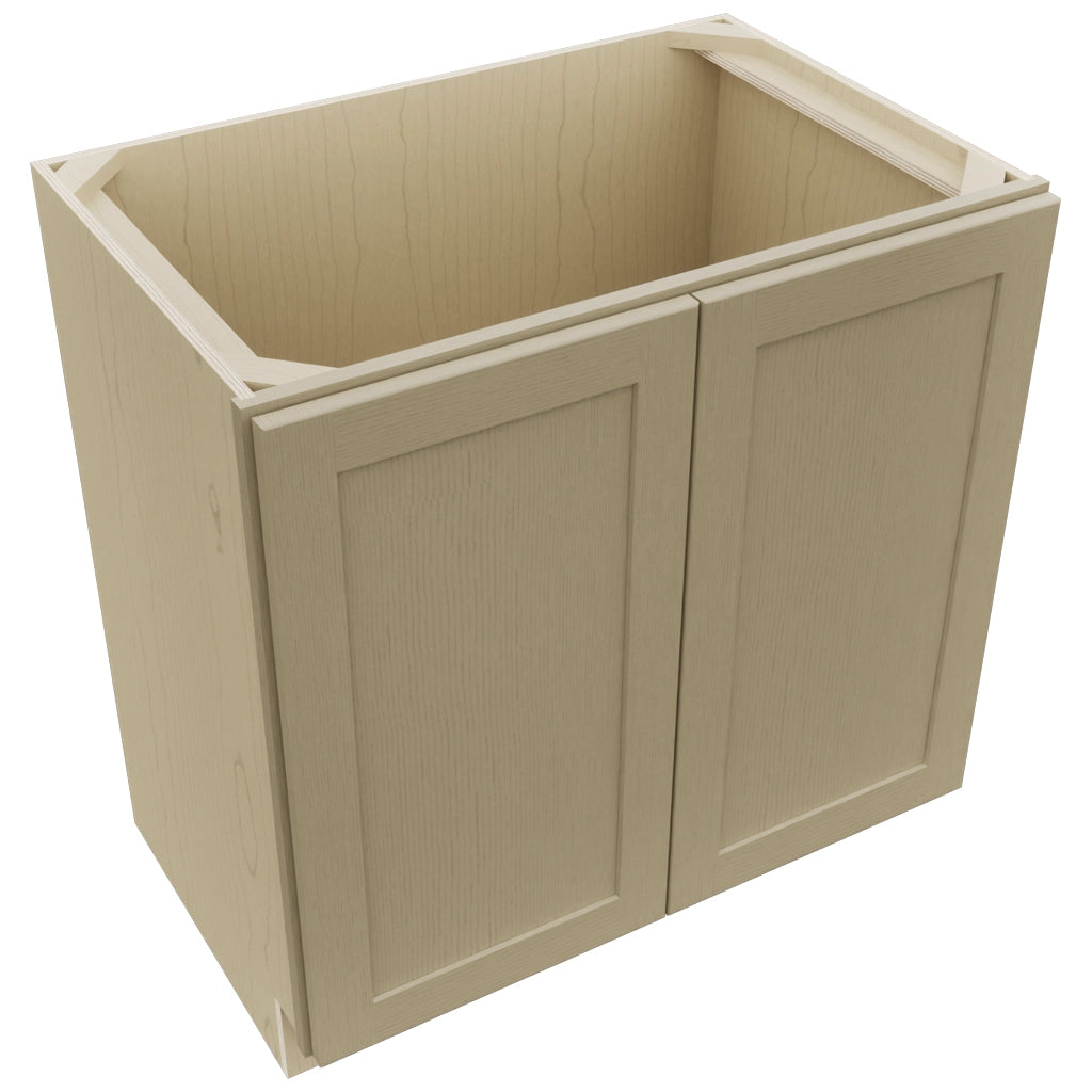 Fabuwood Galaxy Desert Oak VB33FD Vanity Base Standard Cabinet, Top View