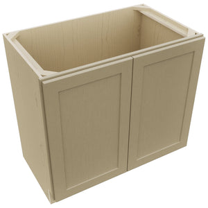 Fabuwood Galaxy Desert Oak VB36FD Vanity Base Full Height Cabinet, Top View