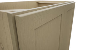 Fabuwood Galaxy Desert Oak VB36FD Vanity Base Full Height Cabinet, Detail View