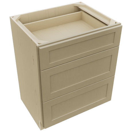 Fabuwood Galaxy Desert Oak VDB27-34 Vanity Drawer Cabinet, Top View