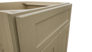Fabuwood Galaxy Desert Oak VSB24-34 Vanity Sink Cabinet, Detail View