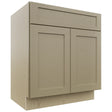 Fabuwood Galaxy Desert Oak VSB30-34 Vanity Sink Cabinet, Front View